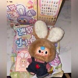 Baby Three Mini Bunny CONFIRMED Mocha Bunny Pendant